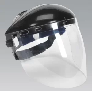 Sealey SSP78 Deluxe Browguard with Aspherical Polycarbonate Full Face Shield