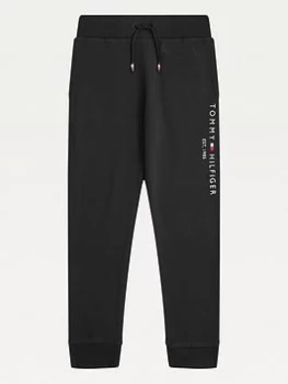 Tommy Hilfiger Boys Essential Sweatpants - Black, Size 6 Years