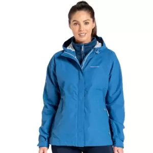 Craghoppers Womens Orion Waterproof Breathable Hooded Coat 12 - Bust 36' (91cm)