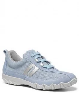Hotter Leanne Lace Up Trainers - Sky