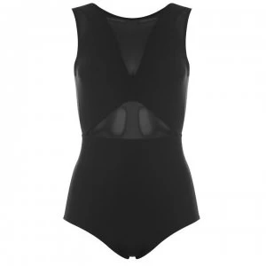 Figleaves Icon Mesh Shaping Swimsuit - Black