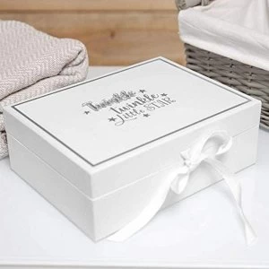 Twinkle Twinkle Baby Keepsake Box with 5 Compartments