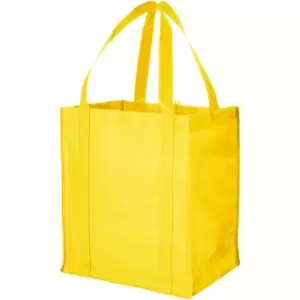 Bullet Liberty Non Woven Grocery Tote (Pack Of 2) (33 x 25.4 x 36.8 cm) (Yellow)