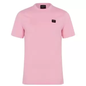 Paul And Shark Basic Crew Neck T Shirt - Pink