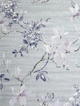 Arthouse Jardin Fleuri Smokey Lilac Wallpaper