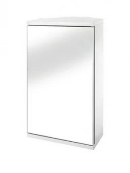 Croydex Simplicity Single Door Corner Cabinet