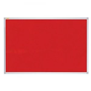Franken Wall Mountable Notice Board 90 x 60cm Red