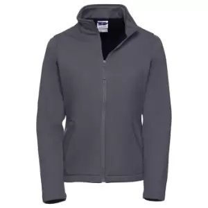 Russell Ladies/Womens Smart Softshell Jacket (L) (Convoy Grey)