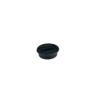 Magnetic Whiteboard Magnets 10 Pack 24MM Coloured Magnets Black