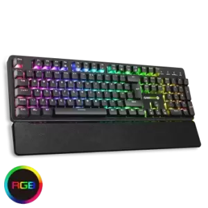 Game Max Strike RGB LED Outemu Red Switch Wired Mechanical Gaming Keyboard