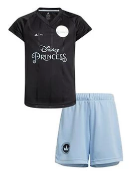 adidas Girl's Disney Princess Football Set - Blue/Black, Size 13-14 Years