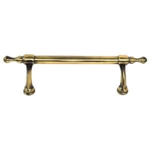 BQ Brass effect Drop Furniture handle Pack of 1