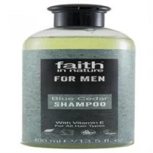 Faith in Nature Faith For Men Blue Cedar Shampoo 400ml