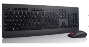 Lenovo 4X30H56796 keyboard RF Wireless QWERTY US English Black
