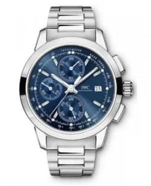 IWC Ingenieur Chronograph Blue Dial Stainless Steel Mens Watch IW380802 IW380802