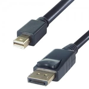 CONNEkT Gear 1m Mini DisplayPort to DisplayPort Connector Cable - Male to Male Gold Connectors