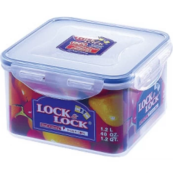 Lock & Lock Square Container 1.2L (155 x 155 x 87mm)