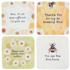 A Daisy Picking Coaster Pack Of 24