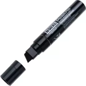 N50XL Extra Broad Point Permanent Marker Black (Pack-6) - Pentel