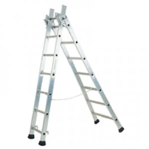Slingsby Transformable Aluminium Ladder 3 Section 7.9m 329053