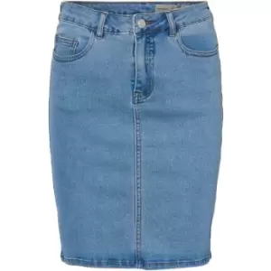 Vero Moda Nine Denim Skirt - Blue