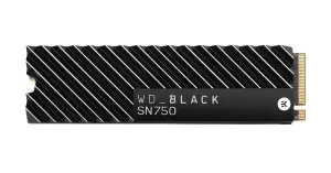 Western Digital 2TB WD_BLACK SN750 NVMe M.2 SSD Drive with Heatsink