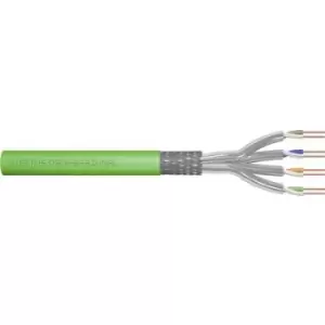 Digitus DK-1843-VH-5 Network cable CAT 8.1 S/FTP 4 x 2 x 0.6mm + 0 2 x 0.6mm Green 500 m