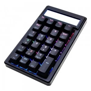 Ducky Pocket Silver Cherry MX RGB Color LED Mechanical Keyboard (DK-DKPO1623ST-PUSPDAAT1)
