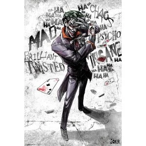 DC Comics Joker Type Maxi Poster