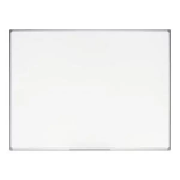 Bi-Office Earth-It Magnetic Lacquered Steel Whiteboard Aluminium Frame EXR21099BS
