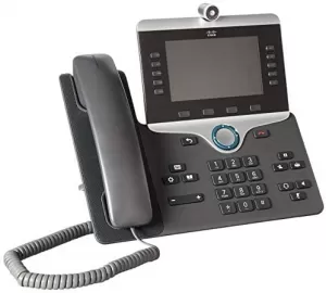Cisco 8865 IP phone Charcoal Wired handset 5 lines WiFi