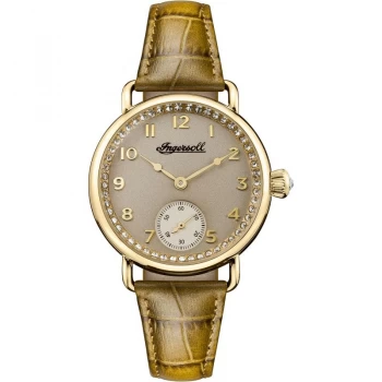 Ingersoll White And Brown 'The Ladies Trenton Chronicle' Ladies Classical Watch - I03603 - multicoloured