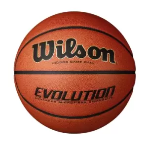 Wilson Evolution Game Ball, Brown, Unisex, Balls & Gear, WTB0516XBEMEA