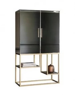 Hudson Living Pippard Cocktail Cabinet ; Champagne