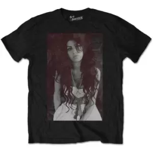 Amy Winehouse - Back to Black Chalk Board Unisex X-Large T-Shirt - Black