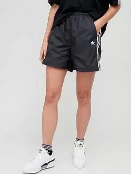 adidas Originals Long Shorts, Black, Size 6, Women