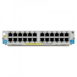 HPE 24-port Gig-T PoE+ v2 zl Gigabit Ethernet network switch module