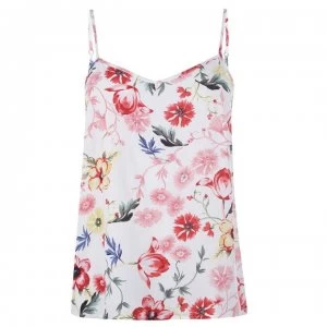 JDY Star Cami Top - White Floral