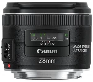 Canon EF 28mm f/2.8 IS USM Wide-angle Prime Lens