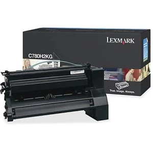 Lexmark C780H2KG Black Laser Toner Ink Cartridge