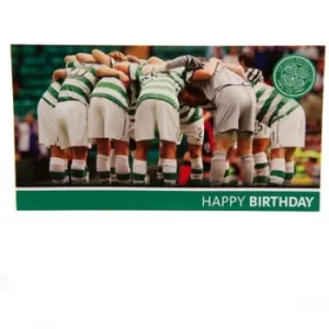 Celtic FC Birthday Card Huddle