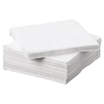 Napkin 2-Ply 330x330mm White Pack of 100 0502135