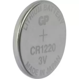 GP Batteries GPCR1220 Button cell CR 1220 Lithium 3 V