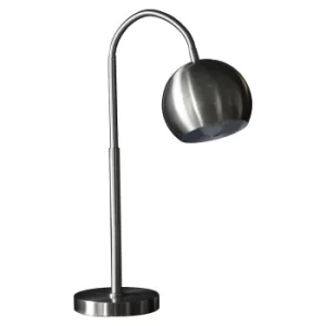Balin Task Table Lamp Brushed Chrome Plate