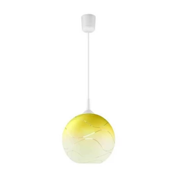 Lamkur Lighting - Dome Pendants Yellow, 1x E27
