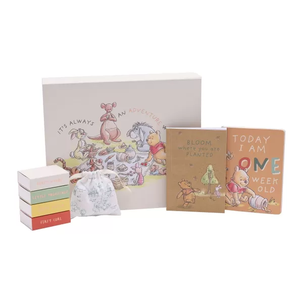 Winnie The Pooh Keepsake Box with Milestone Cards