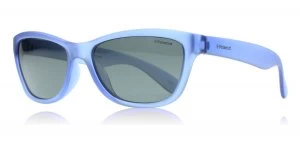 Polaroid Junior P0422A Sunglasses Matte Blue FLL Polariserade 51mm