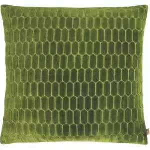 Kai Rialta Geometric Cushion Cover (One Size) (Fern) - Fern