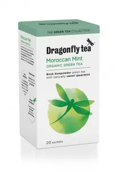 Dragonfly Organic Moroccan Mint Green Tea 20 Sachets
