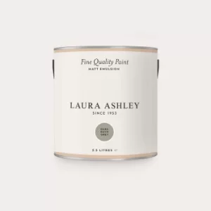 Laura Ashley Matt Emulsion Paint Dark Dove Grey 2.5L